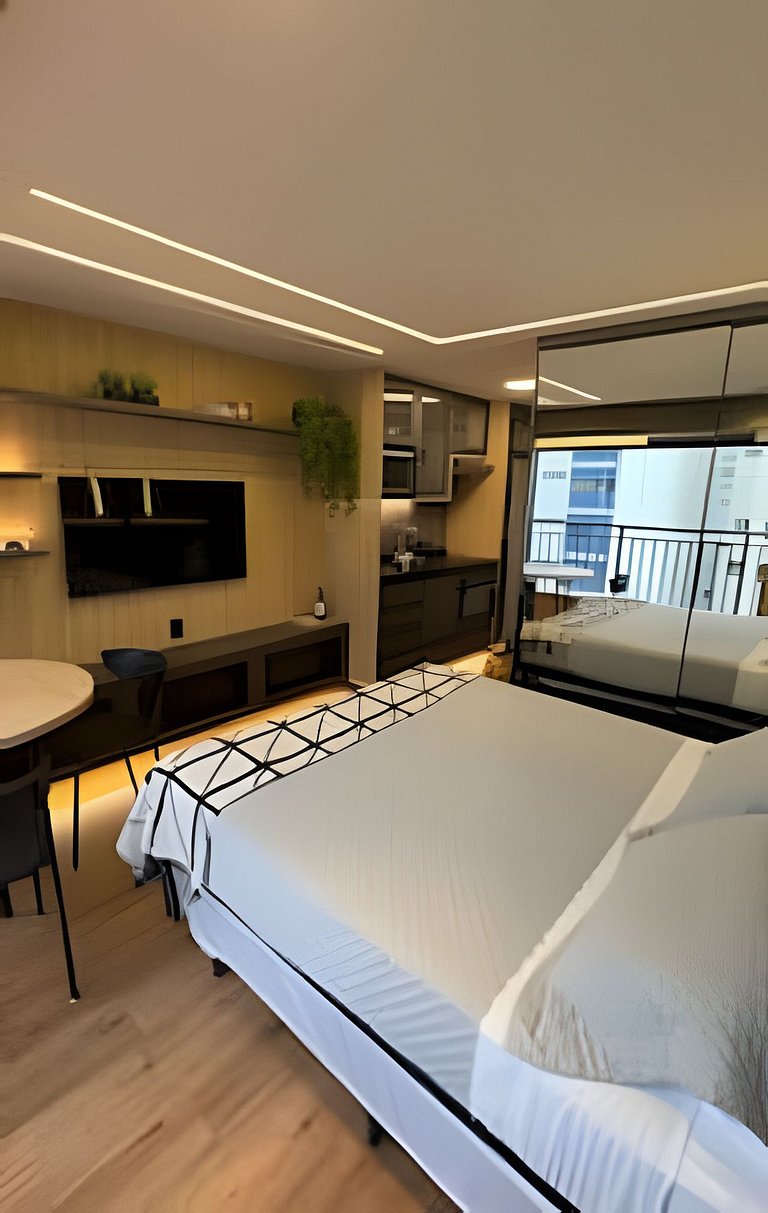 Flat sofisticado /Piscina /Academia / Portaria 24h