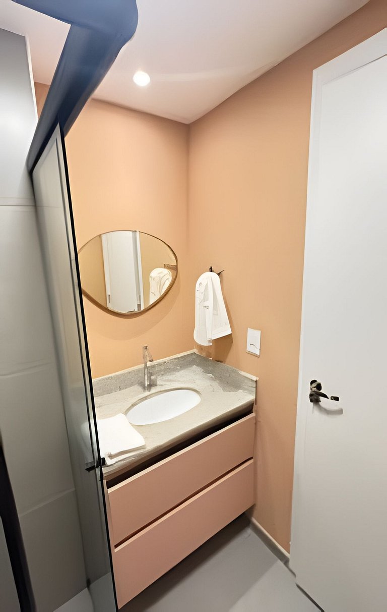 306 Flat charmoso em Higienópolis, prx da Sta Casa