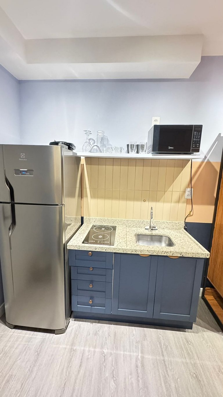 306 Flat charmoso em Higienópolis, prx da Sta Casa