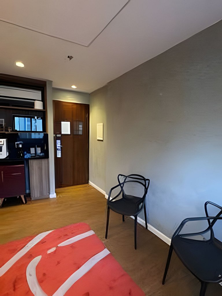 Flat a 1 quadra da Av. Paulista c/ estacionamento