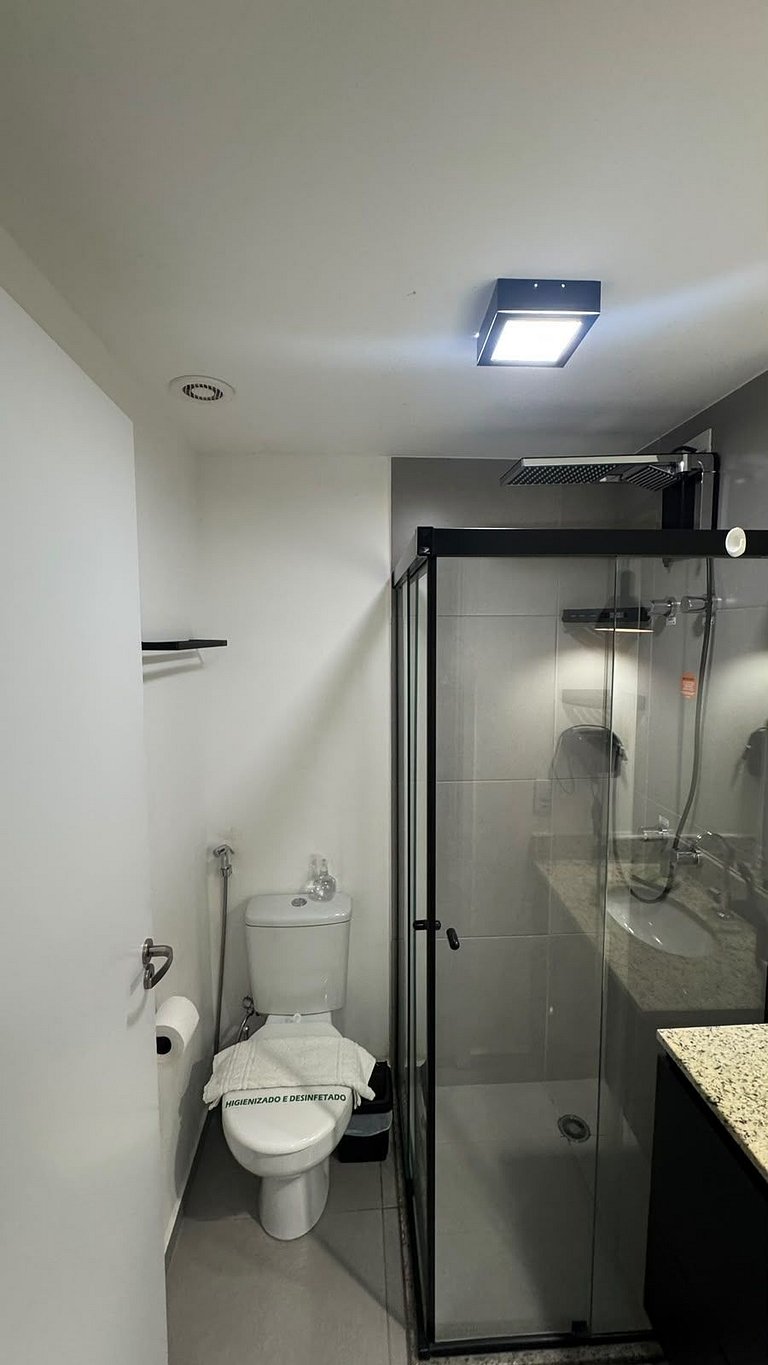 Studio moderno ao lado do metrô Santa Cecília